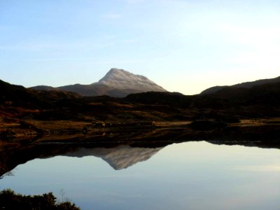 Loch Highland Reflection Tarn photo