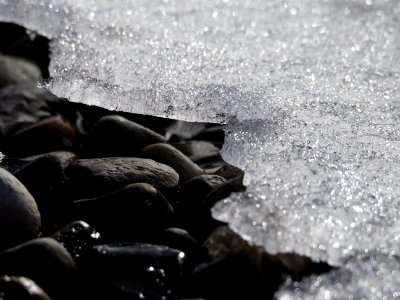 Water Rock Ice Freezing