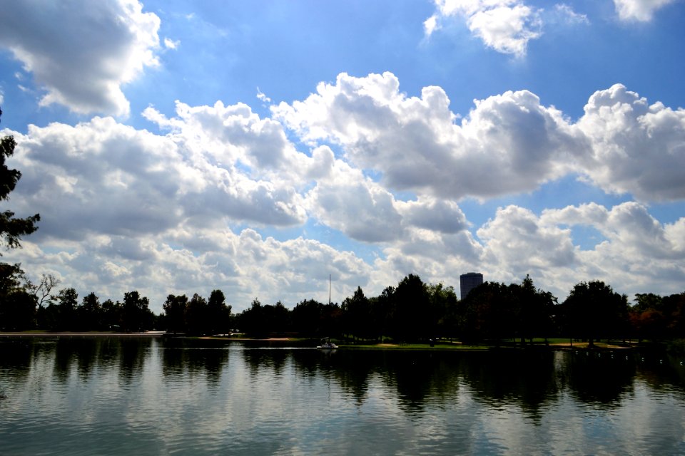 Cloud Sky Reflection Water