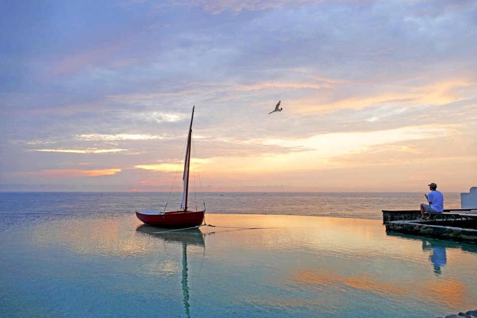 Sea Sky Horizon Body Of Water