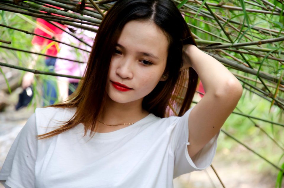 Beauty Human Hair Color Shoulder Girl