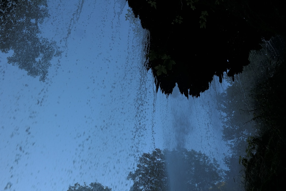 Water drip drop of water