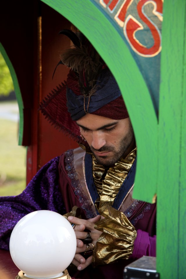 Purple Headgear Fun Costume