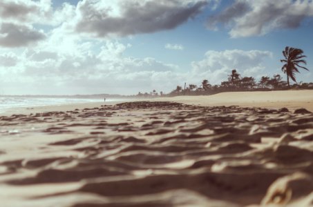 Brown Sands Under Blue Skies Photography photo