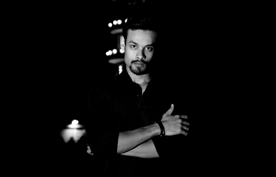 Man In Black Suit Photo