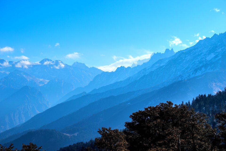 Landscape Photo Of Mountains