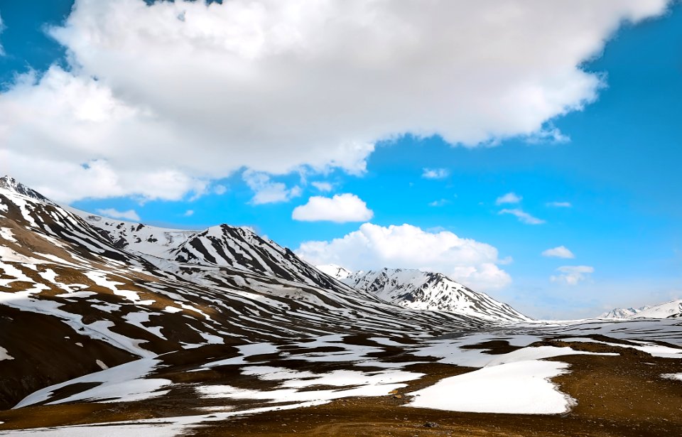 Worms Eye View Photography Of Alps Mountains