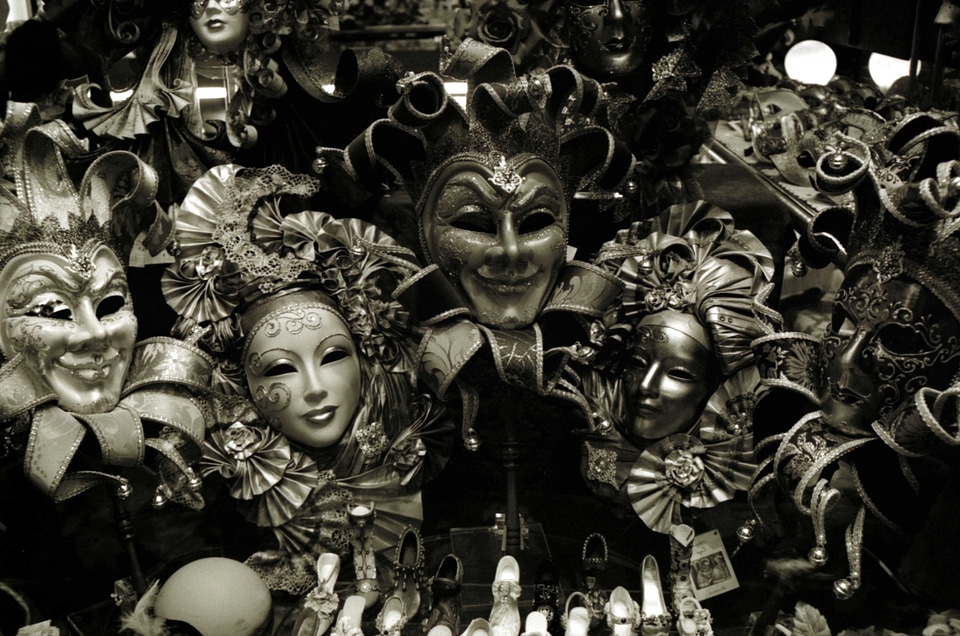 Masks party costume