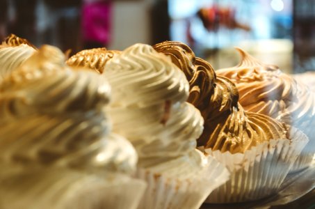 White And Brown Cupcake Lot