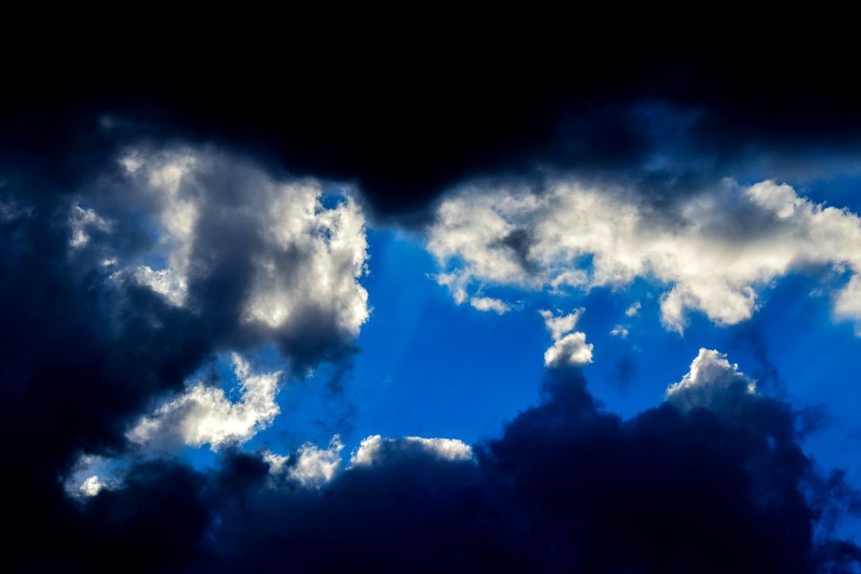 Sky Cloud Blue Daytime