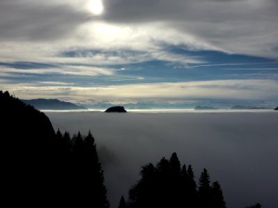 Sky Cloud Loch Highland photo