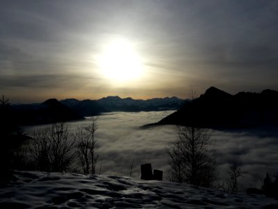 Sky Winter Snow Highland