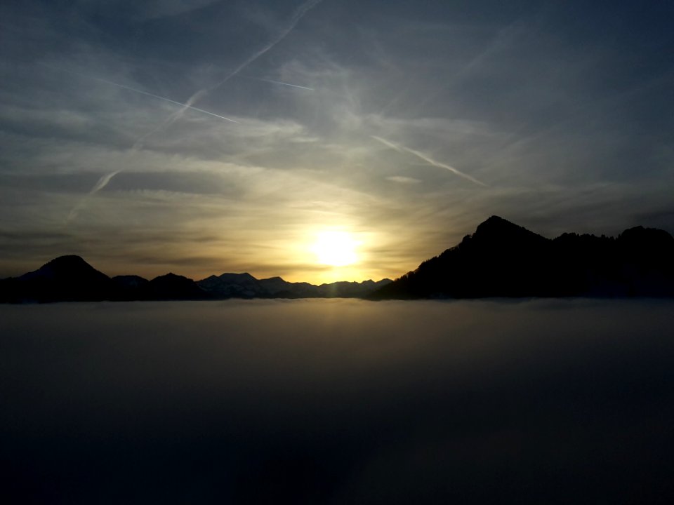Sky Nature Loch Horizon