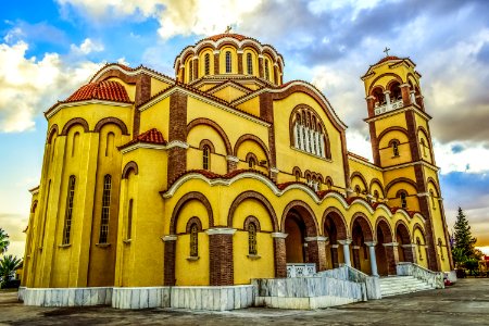 Landmark Byzantine Architecture Place Of Worship Historic Site photo