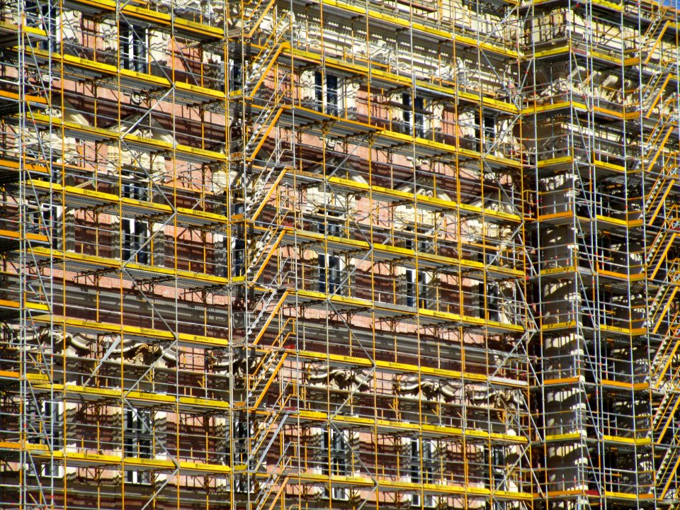 Scaffolding Urban Area Metropolis Building