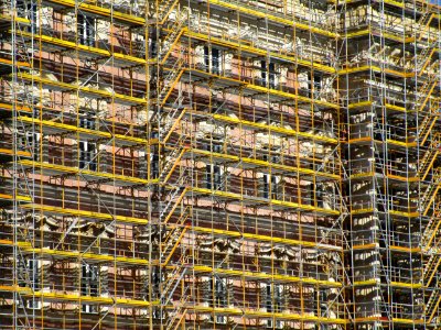 Scaffolding Urban Area Metropolis Building