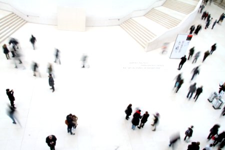 High-angle Photography Of People In Ground
