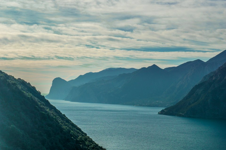 Mountains Near Cal Body Of Water