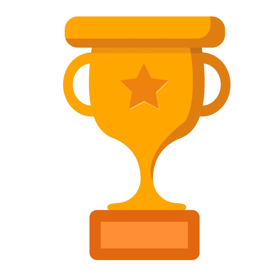 Trophy Yellow Award Font