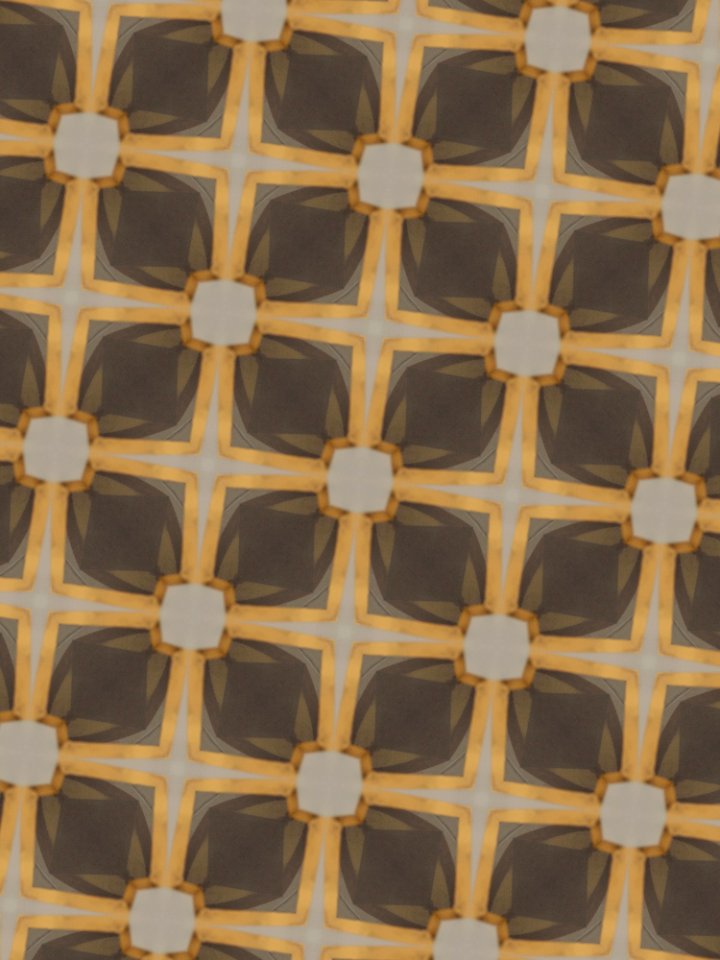 Yellow Pattern Material Metal