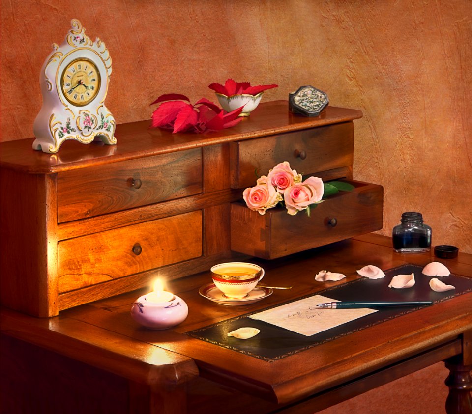 Furniture Table Still Life Shelf photo