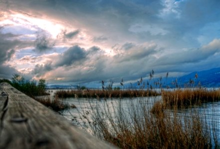 Sky Cloud Shore Horizon