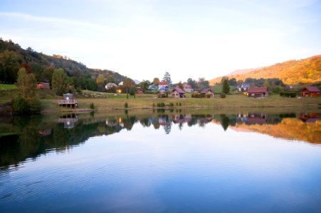 Reflection Loch Nature Lake photo