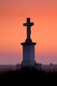 Cross Sky Landmark Dawn