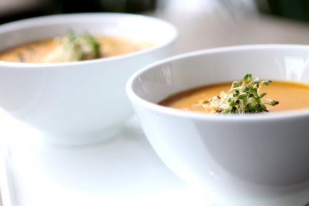 Dish Soup Food Tableware photo