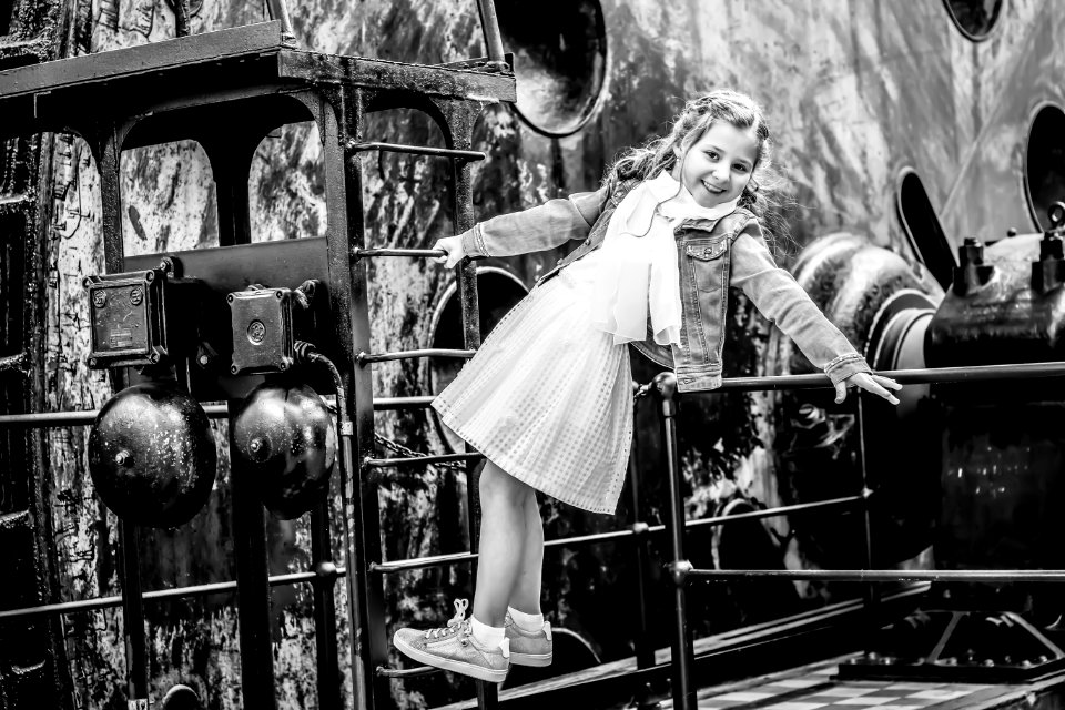 Greyscale Photography Of Girl