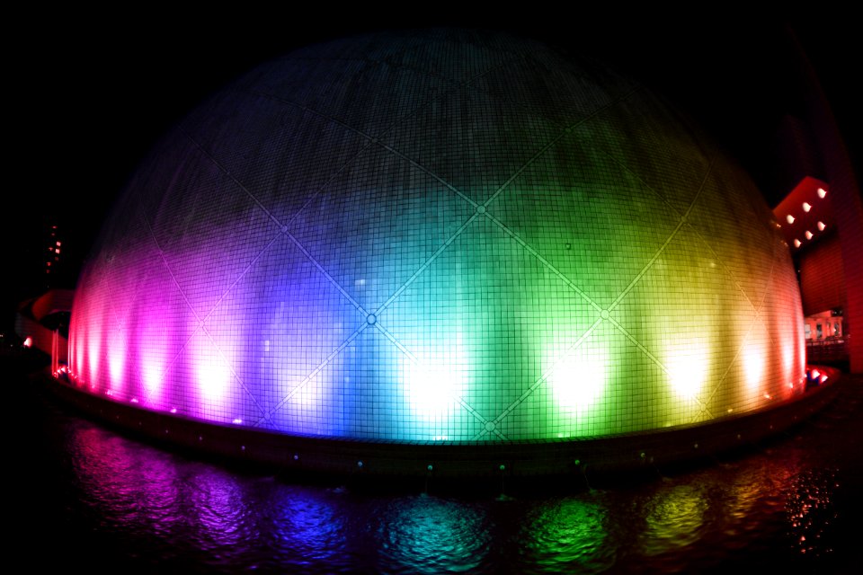 Turned On Multicolored Led Lights