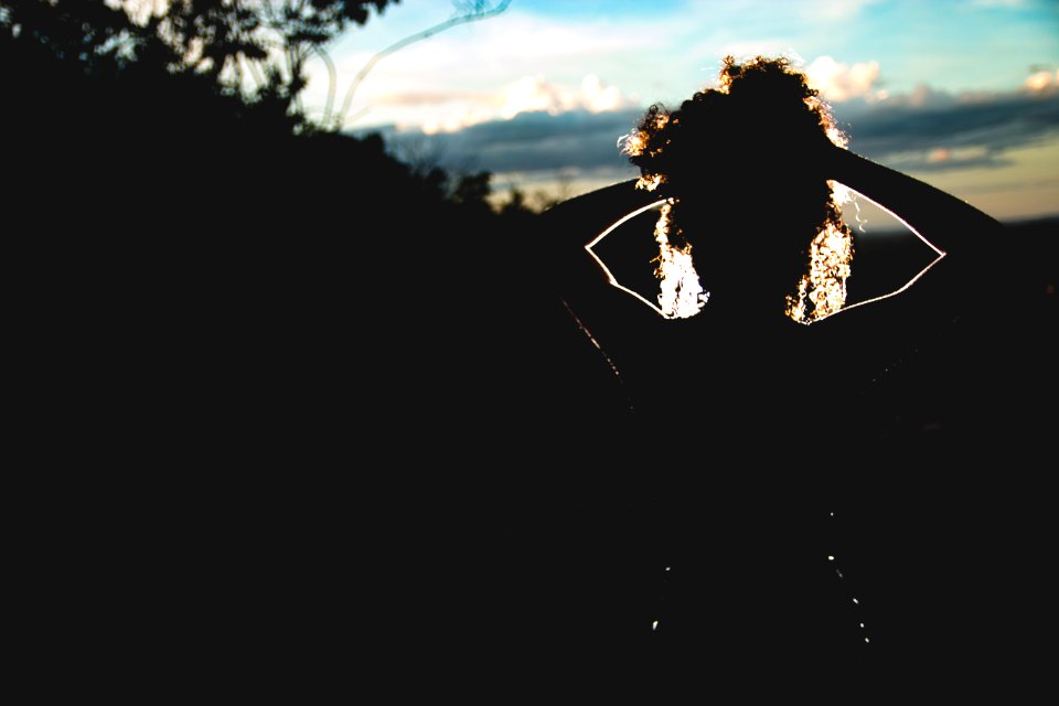 Silhouette Of Person