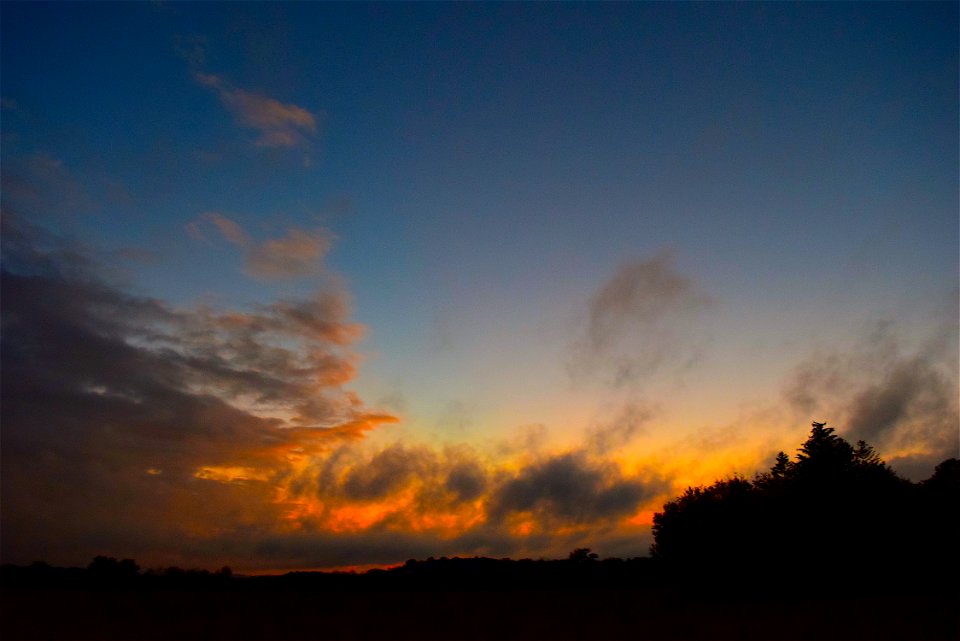 Sky Afterglow Dawn Cloud