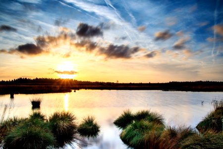 Reflection Sky Water Nature photo