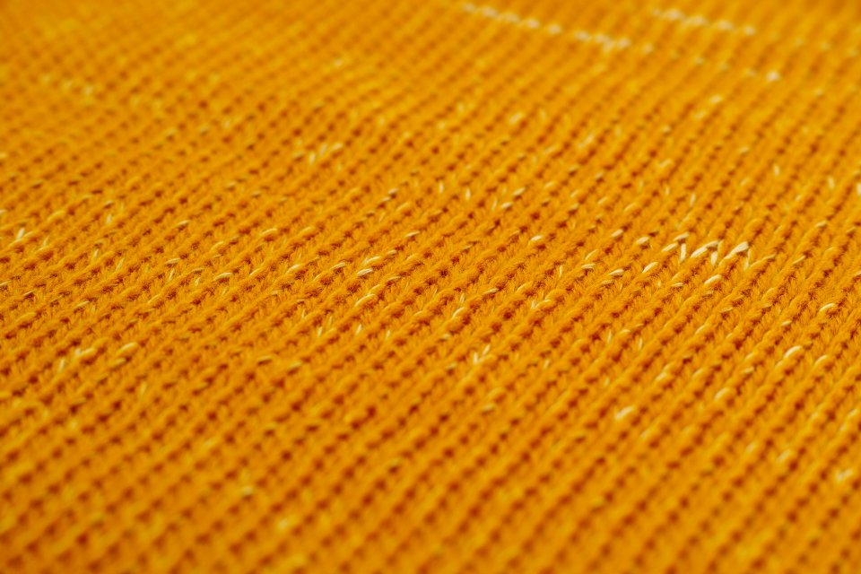 Yellow Material Macro Photography Line