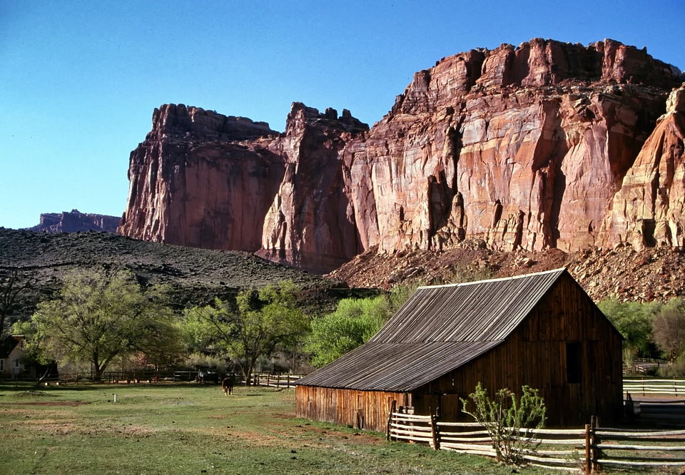 Fence ranch valley