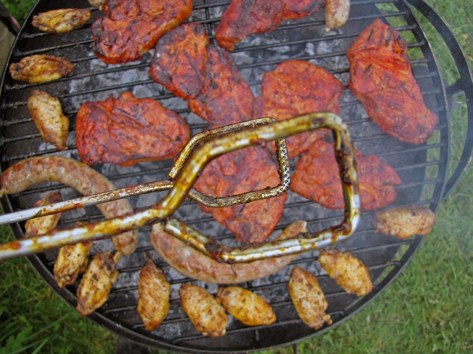 Brand grilled meat grilling