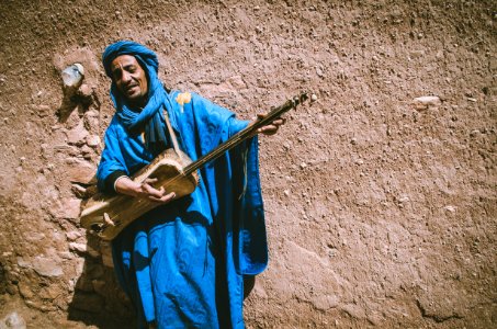 Man Playing Guitar