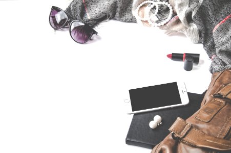 Flatlay Photography Of Womans Things photo