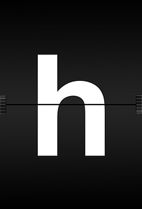 Journal font airport scoreboard