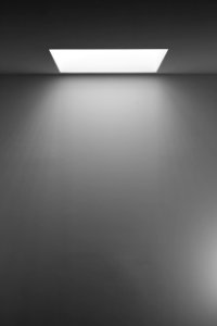 Grayscale Photography Of White Concrete Wall photo