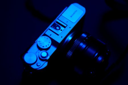 Black And Grey Slr Camera