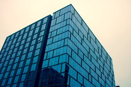 Low Angle Photography Of Glass Building photo