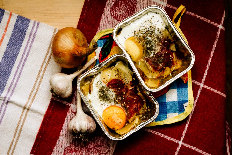 Top View Photo Of Cooked Dish