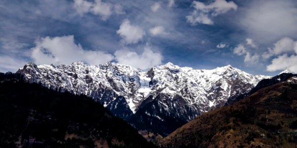 Mountain During Winter photo