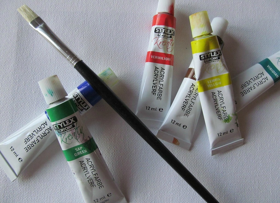 Colorful canvas artists