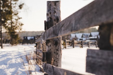 Close Photo Of Brown Wooden Fence