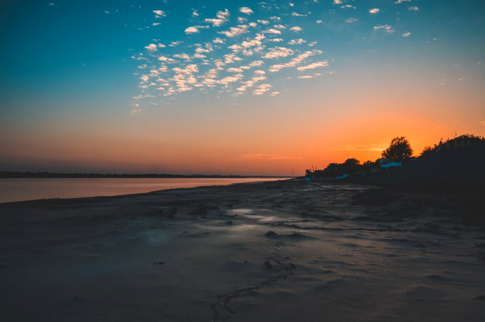 Seaside Taken During Sunset