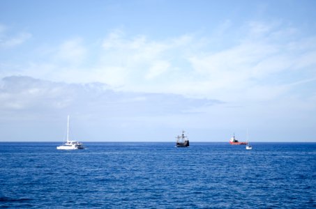 Waterway Sea Horizon Sky photo