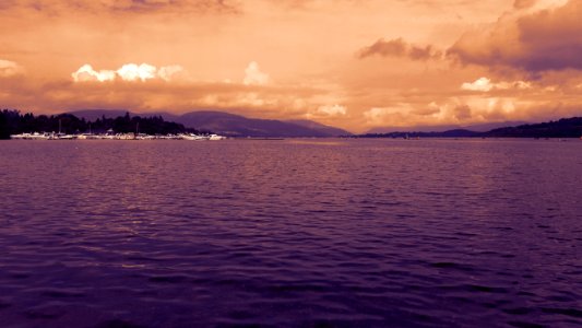 Sky Horizon Loch Sea photo